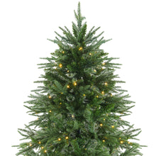 6FT Pre-Lit Everglow Fir Christmas Tree with 300 LED Lights