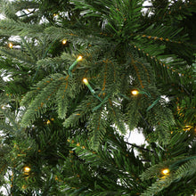 6FT Pre-Lit Everglow Fir Christmas Tree with 300 LED Lights