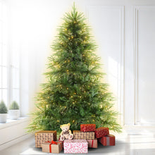 6FT Pre-Lit Everglow Fir Christmas Tree with 300 LED Lights