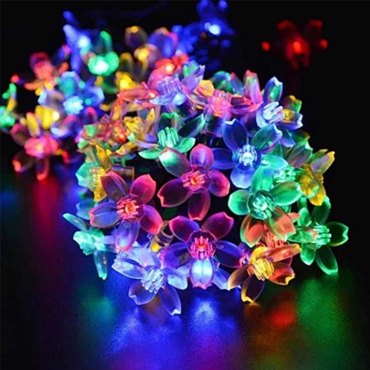 6M Cherry Blossom Christmas Lights – 40 LED Warm White