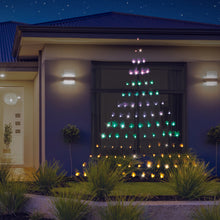 165cm LED Christmas Tree Net Lights – 105 Multi Colour