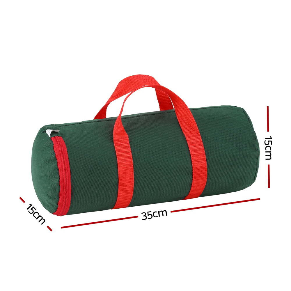 Green Christmas Bauble Storage Bag