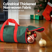 Green Christmas Bauble Storage Bag