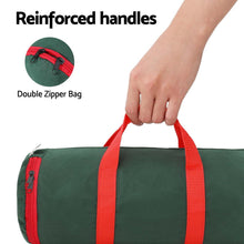 Green Christmas Bauble Storage Bag