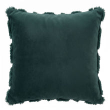 45 x 45CM Green Christmas Tree Faux Fur Cushion Covers - Set of 2