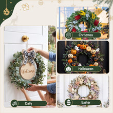 6CM Gold Vacuum Christmas Wreath Hooks – 2 Pack