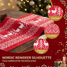 270 x 28CM Reindeer Christmas Table Runner