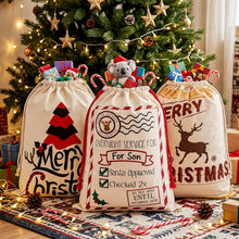 70CM Christmas Santa Sack Set – 3 Designs with DIY Personalisation