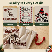 70CM Christmas Santa Sack Set – 3 Designs with DIY Personalisation