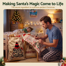 70CM Christmas Santa Sack Set – 3 Designs with DIY Personalisation