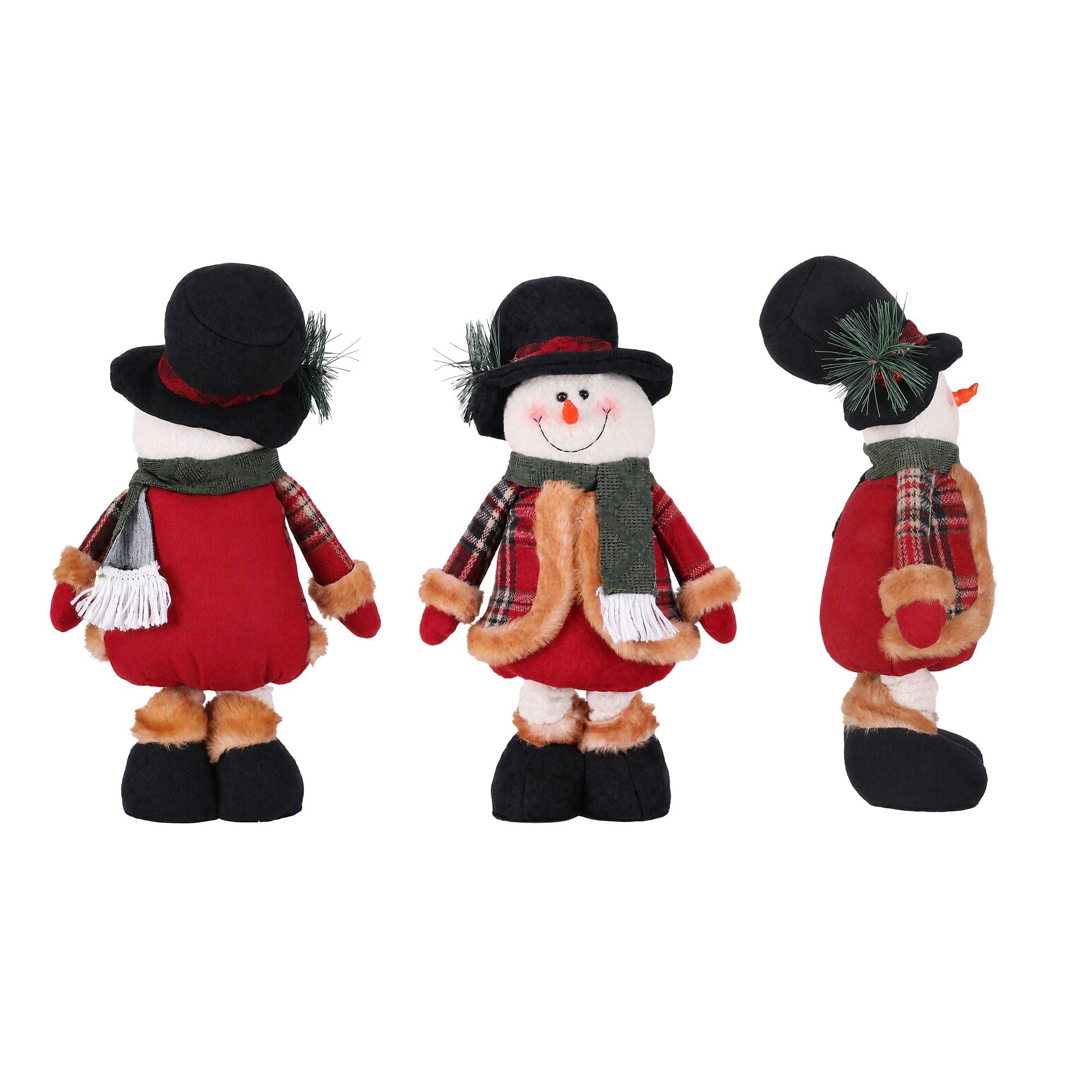 40–56CM Telescopic Christmas Snowman Decoration