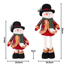 40–56CM Telescopic Christmas Snowman Decoration