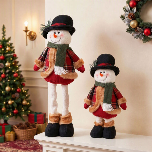 40–56CM Telescopic Christmas Snowman Decoration