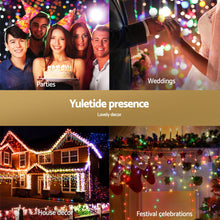 32M Solar Icicle Christmas Lights – 960 Multicolour LEDs