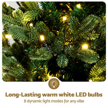 4FT Pre-Lit Potted Christmas Tree with 100 Warm White LEDs