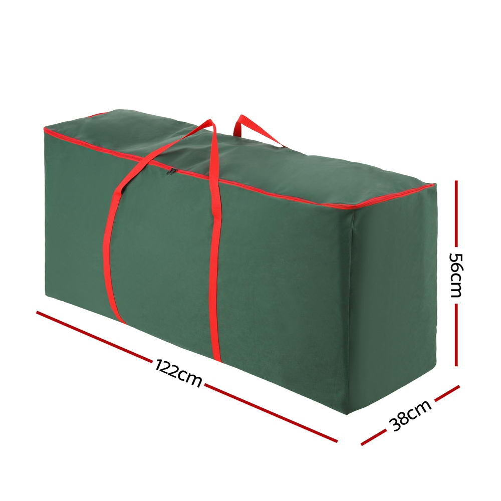 8FT Christmas Tree Storage Bag – Green Heavy-Duty Oxford Fabric