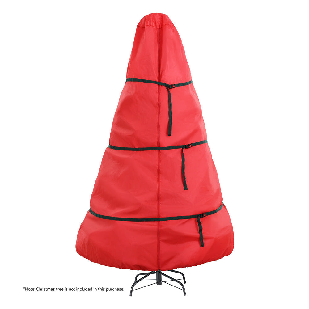 Christmas Tree Storage Bag for Up to 8FT Trees - Red