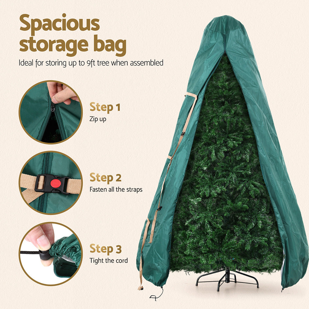 Christmas Tree Storage Bag 9FT – Green Oxford Fabric