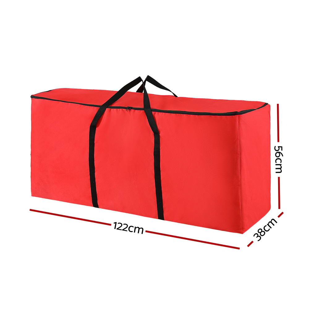 8FT Christmas Tree Storage Bag – Red Oxford Fabric