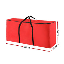 8FT Christmas Tree Storage Bag – Red Oxford Fabric
