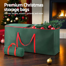 Christmas Tree & Bauble Storage Bag Set – Green Oxford Fabric