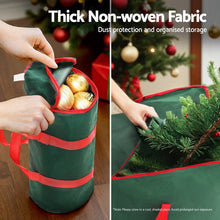 Christmas Tree & Bauble Storage Bag Set – Green Oxford Fabric