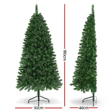 6FT Half Christmas Tree with 200 Multi-Colour LEDs