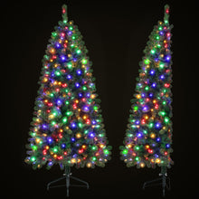 6FT Half Christmas Tree with 200 Multi-Colour LEDs
