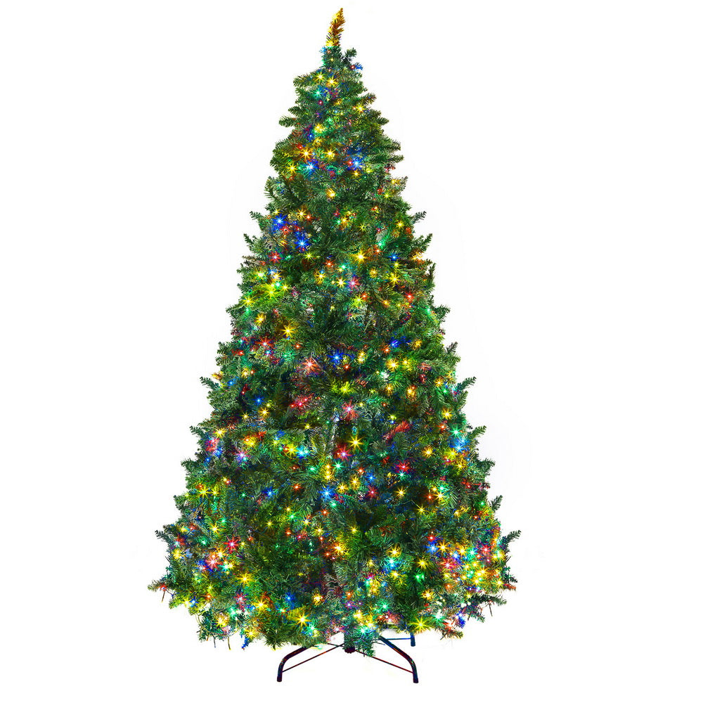 7FT Pre-Lit Fir Christmas Tree with 1134 Multicolour LEDs