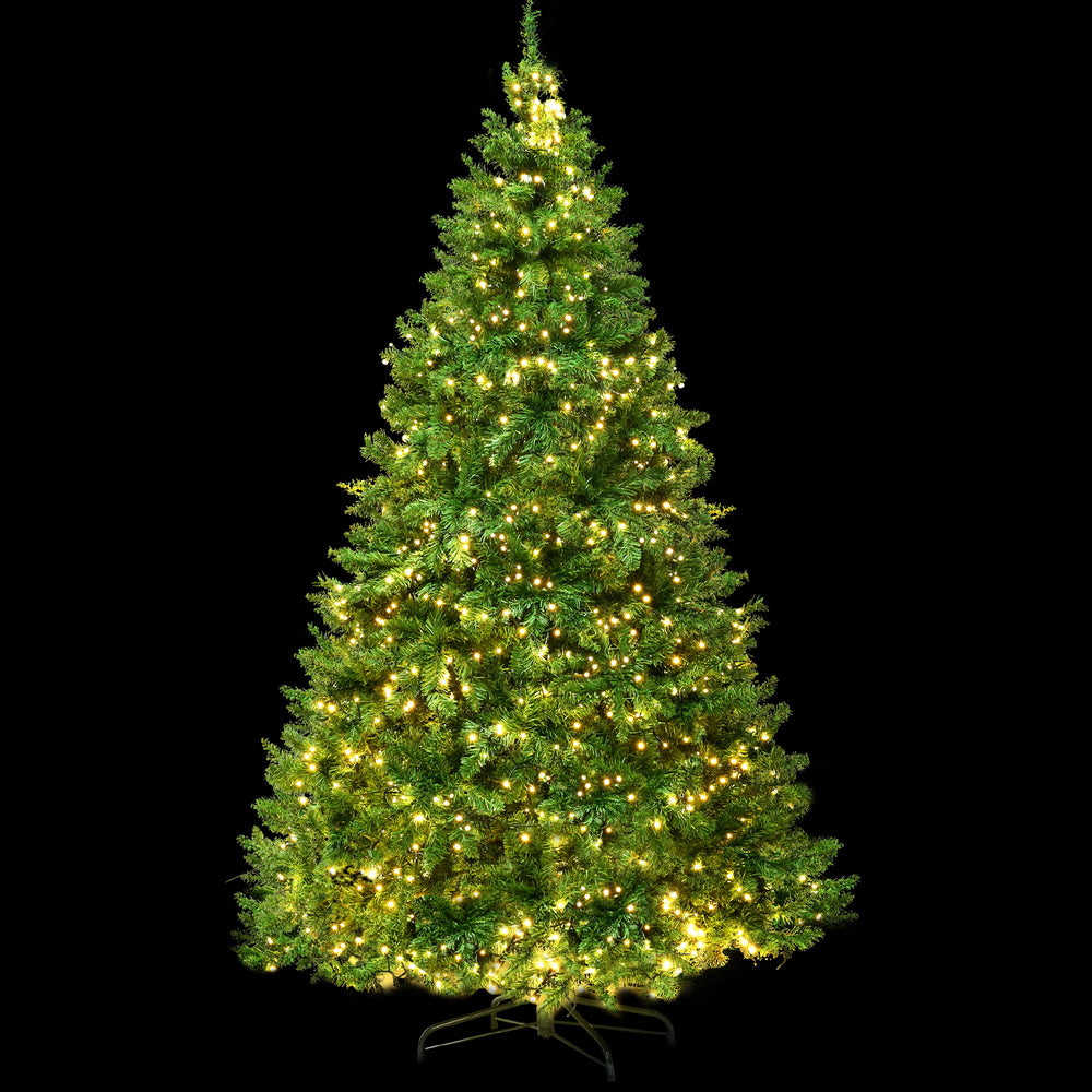 7FT Pre-Lit Fir Christmas Tree with 1134 Multicolour LEDs
