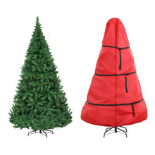 8FT Pre-Lit Christmas Tree – 1488 Warm White LEDs with Storage Bag