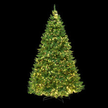 9FT Pre-Lit Fir Christmas Tree with 1800 Warm White LEDs