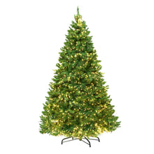9FT Pre-Lit Fir Christmas Tree with 1800 Warm White LEDs
