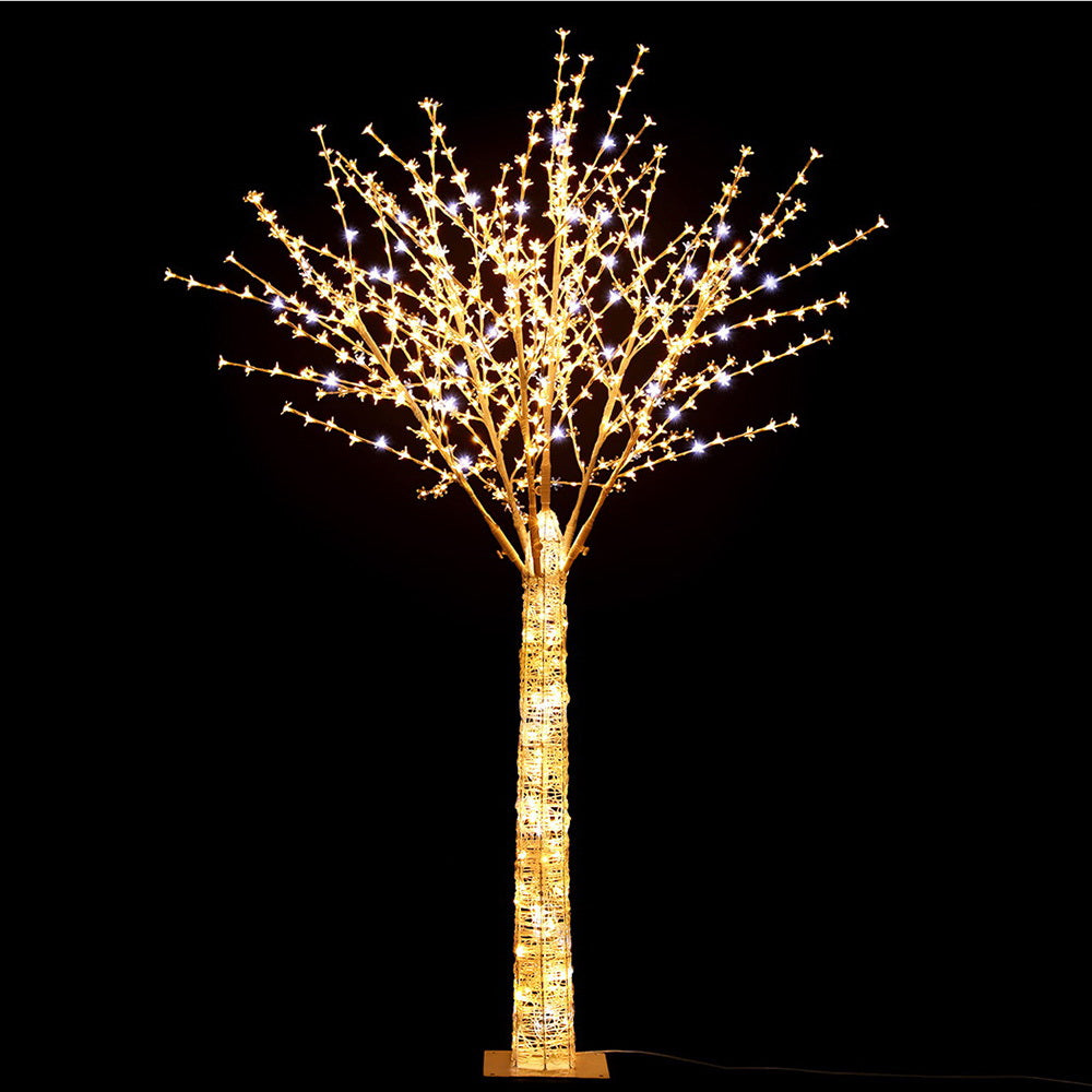 7FT LED Cherry Blossom Tree with 780 Warm & Cool White LEDs