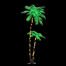 7FT LED Palm Tree Display with 130 LED Lights