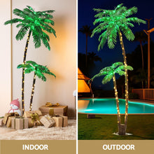 7FT LED Palm Tree Display with 130 LED Lights
