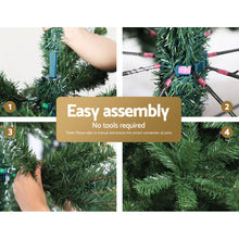 7FT Green Fir Christmas Tree with 1250 Tips