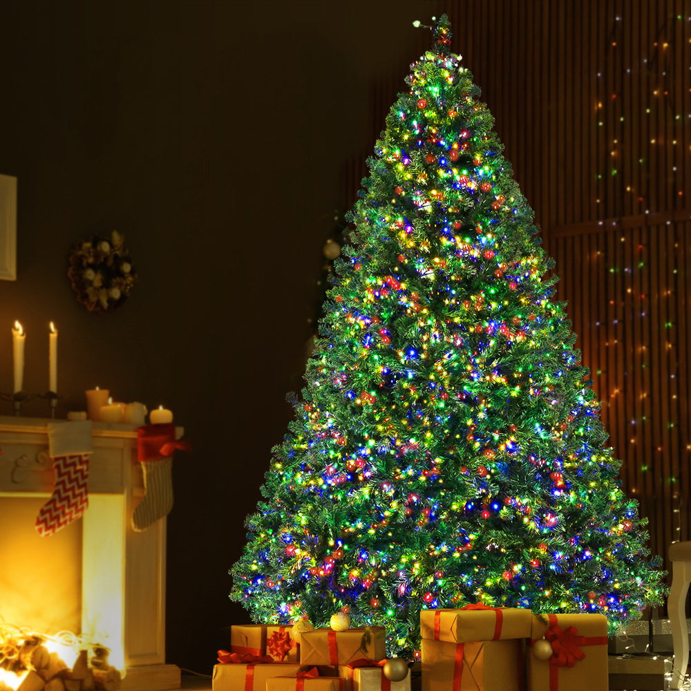 7FT Pre-Lit Christmas Tree with 2800 Multi-Colour LEDs