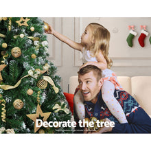 8FT Snow Flocked Christmas Tree with 1500 Tips
