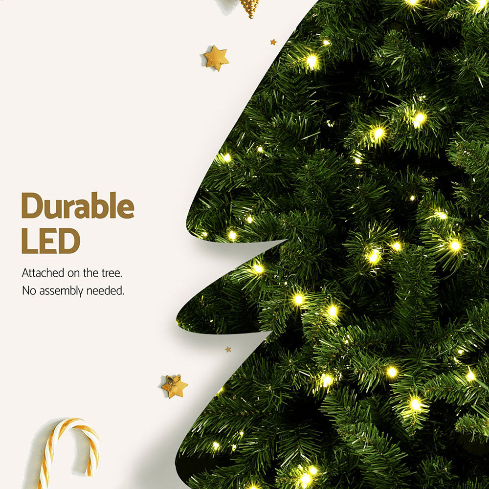 9FT Christmas Tree with 750 LED Lights