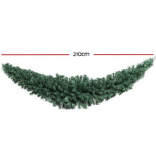 2.1M Green Christmas Garland with 480 Tips