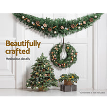 2.1M Green Christmas Garland with 480 Tips