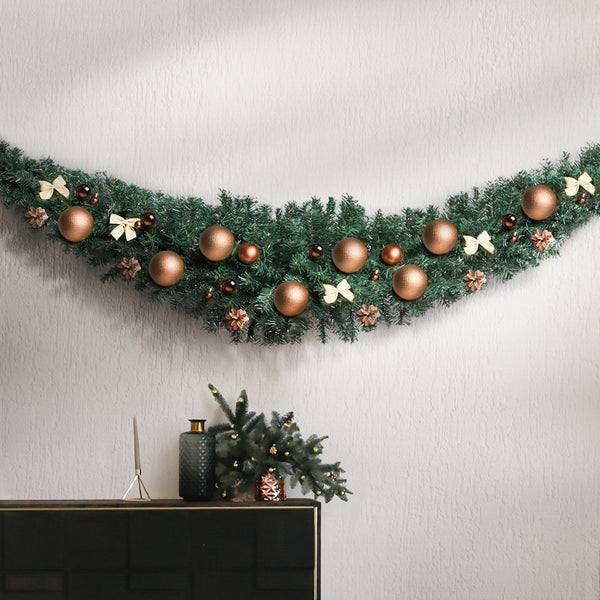 2.1M Green Christmas Garland – 480 Tips