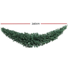 2.4M Green Christmas Garland with 540 Tips