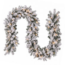 1.8M Pre-Lit Christmas Garland with 40 Warm White LED