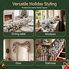 1.8M Pre-Lit Christmas Garland with 40 Warm White LED