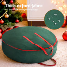 90CM Garland & Wreath Storage Bag – Green Oxford Fabric