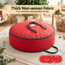 91CM Red Christmas Wreath & Garland Storage Bag