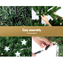 5FT Fibre Optic Christmas Tree with Multi-Colour LEDs & Star Topper
