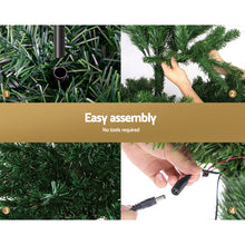 6FT Fibre Optic Christmas Tree with 300 Multi-Colour Lights